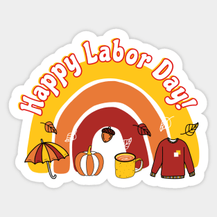 Labor Day Sticker